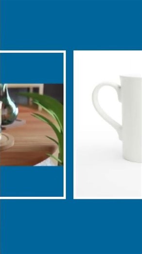 White 10oz Porcelain Slim Mug
