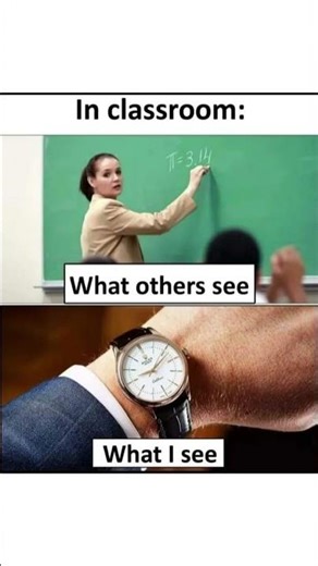 Why time literally stops during Math class 💀 #funny #laugher #memes