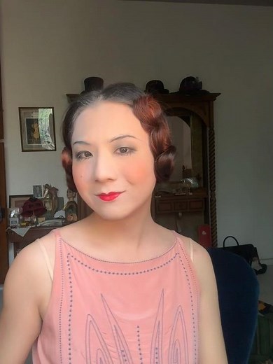 How I made my 1920s hair style in 5 mins