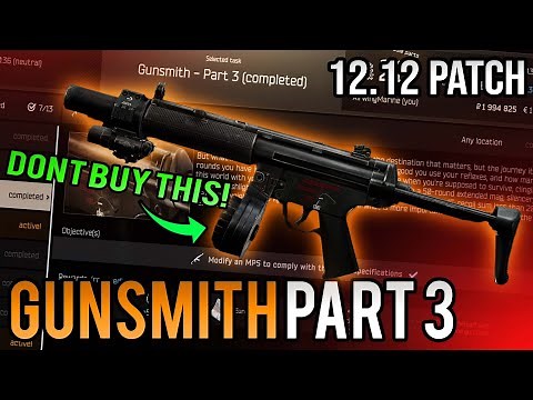 Easiest Gunsmith Part 3 Guide - Escape From Tarkov