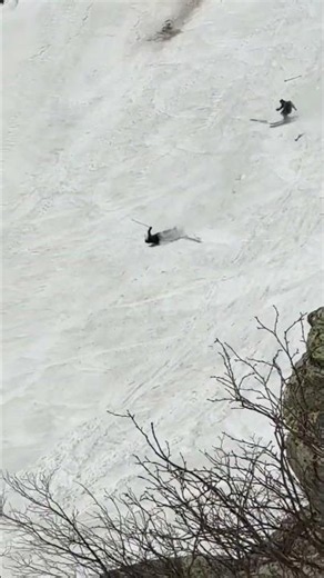 One of the Wildest Spring Ski Tomahawk SLAMS 😱