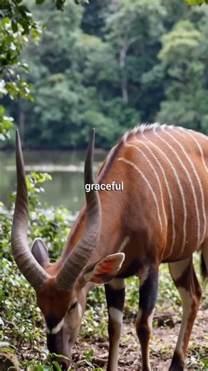The Bongo | Africa's Hidden Forest Antelope 🌿