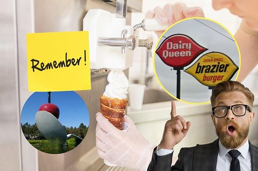 Memories Of Winter Dairy Queen Visits: Decoding The Yellow Sign
