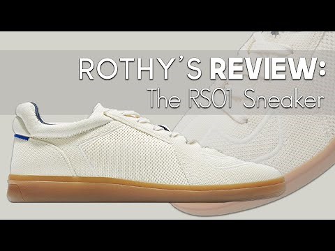 Rothy's Men Sneakers Review - Bone White Color