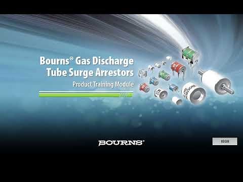 Training: Bourns® Gas Discharge Tube Surge Arrestors