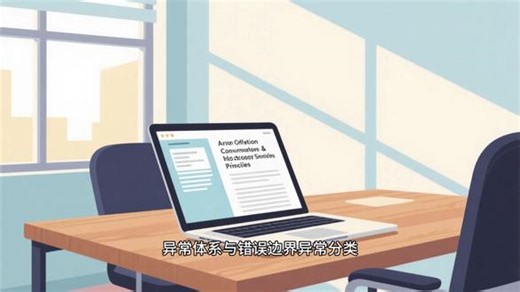 异常体系与错误边界——异常分类、传播与兜底策略的原则 在分布式系统与复杂软件架构日益普及的今天，异常处理已不再是简单的try-catch逻辑，而成为系统设计中的核心考量。本文将系统解析异常分类体系、传播机制与兜底策略，帮助开发者构建真正具备韧性的软件系统。#架构师 #java #程序员 #抖音合集升级计划 #面试