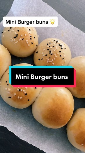 Homemade Mini Burger Buns Recipe