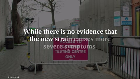 New COVID strain arrives in the UK