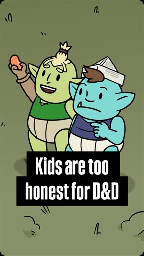 Tales From The Stinky Dragon on Instagram: "Kids are just too honest to play D&D 🥹"