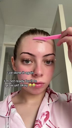 Shaving My Hairline Again! 😭 #hairline #shavedhead