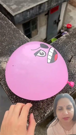 balloon💥#logcabin #survival #timelapse #woodenhouse #diybuild #balloon💥