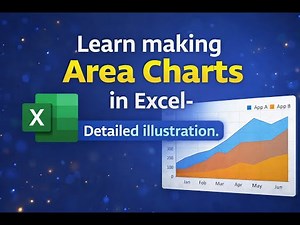 How to make Area Charts 3 example based explanation.