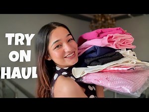 Amazon Try-On Haul | Cute Tops, Flowy Dresses & Light Sweatshirts 💕