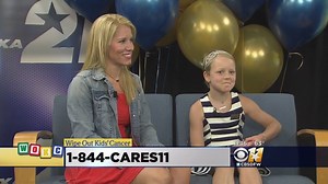 4K views · 33 reactions | CBS 11 Helps Raise Money To Support Wipe Out Kids' Cancer. Karen Borta talks with a family that has benefited from WOKC. Make your donation today here at cbs11cares.com now. Or call 844-CARES11 - Every little bit helps. | CBS News Texas | Facebook