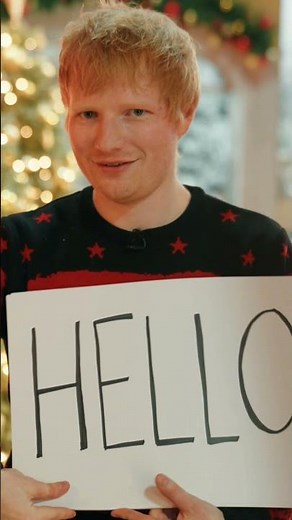 Ed Sheeran & Elton John Merry Christmas