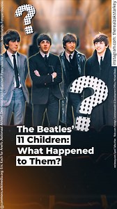 631K views · 9.8K reactions | The Beatles had 11 kids between them. Here’s what became of them. | Sunday Roast | Facebook