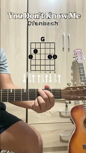 You Don’t Know Me | Chords | GuitarTutorial