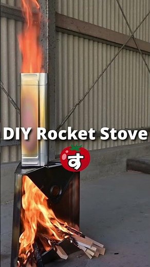 [DIY] I made a Rocket Stove using only ONE 18L Square Can