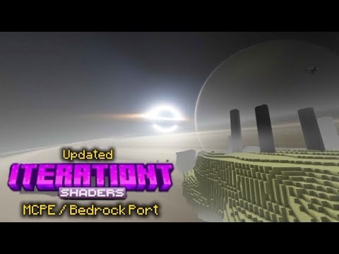 Minecraft PE Iteration Shader Updated Port Showcase & Installation Guide