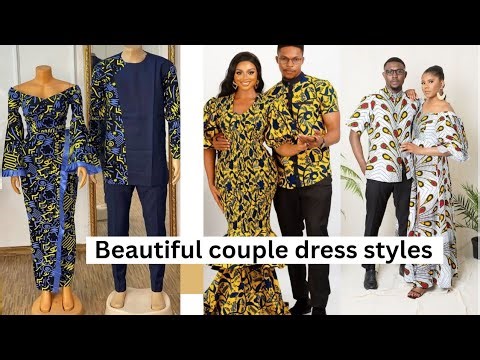 New and beautiful couple African outfits styles for special occasions