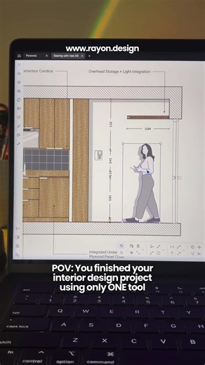POV: You are using ONE tool, and it's Rayon.design (www.rayon.design) #interiordesigner