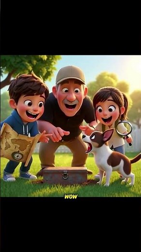 Papaw’s Backyard Treasure Hunt #LeoAdventures #PapawTime #KidsStory #PixarStyle