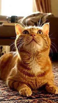 Cat vs Ceiling Fan: The Ultimate Hypnotic Standoff 😵🌀