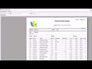 All Fee Report-Fee Module-VIDYAOne