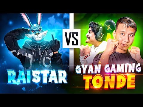 Finally Raistar Vs Gyan, Tonde 🤯🔥Raistar Handcam Gameplay🤯❤ [Must Watch] - Garena Free Fire Max