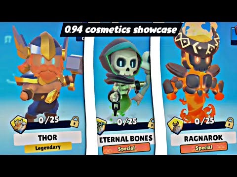 New 0.94 Cosmetics Showcase | New Skins, Victory Animations, Footsteps & More