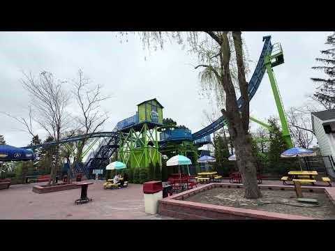 Adventureland, LI Wave Twister Off Ride Shot