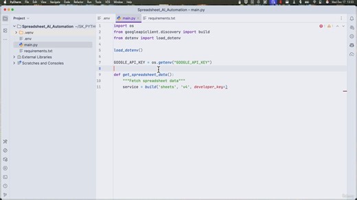 49. Load Spreadsheet Data into Python