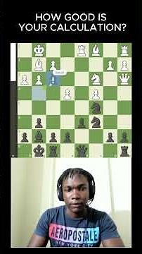 How good can you calculate in chess? #chess