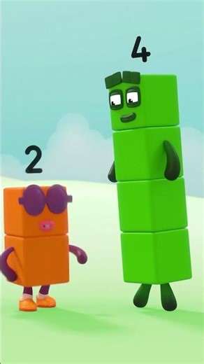Check out Number Four | Cartoons for kids | Numberblocks in Portuguese