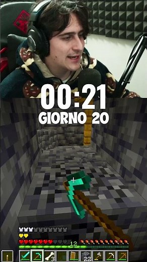 Giorno 20 Giocando 1 Minuti a Minecraft #locolochis #minecraft