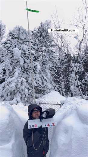 Snowfall keeps adding up, 4.2” today makes snow total of 193.8 inches of snow for the season as of Jan 26th snow fall measurement. Calumet/Tamarack weather station in Michigan’s supper Peninsula. Yooper Steve NWS Coop Weather Observer measuring snow since 2011 | Upper Peninsula of Michigan