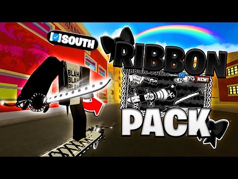 The New RIBBON PACK Gave Me LOCK On DA HOOD! 🎀