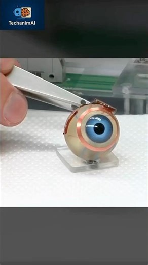 Bionic eye technology | It helps people to see clearly | #technology #ai #robot #eyes