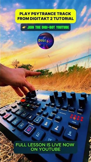 Make This Psytrance Drop Yourself ⚙️ Digitakt 2 x Sea Session