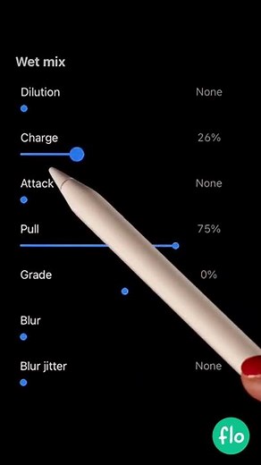 How To Make a Brush in PROCREATE #Shorts