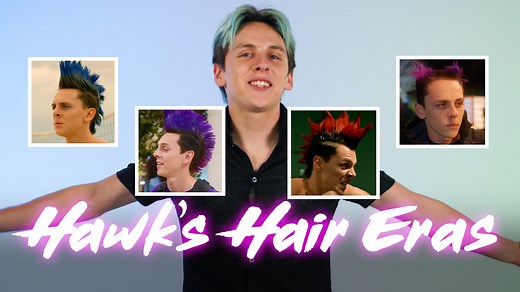 Rating Hawk’s iconic hair from ZERO to HERO. 🦅 What’s your favorite era? | Cobra Kai