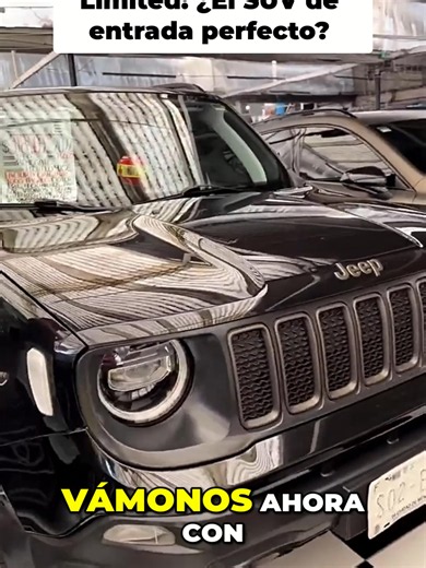 Jeep Renegade Limited 2022, la SUV de entrada perfecta. Con amplios espacios, techo panorámico, asientos de piel y transmisión automática. ¡Una opción económica y completamente eléctrica! Negocia el precio. #vseccion #renegade #jeep