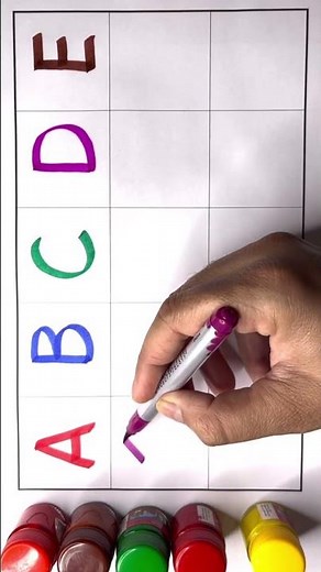 ABC and 123, A for apple B for ball, 12345 song, abc song, alphabets, #viralshorts