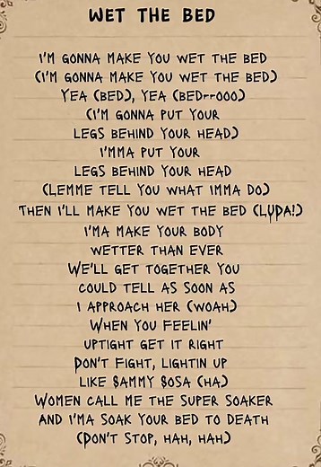 #wetthebed #song #lyrics #chrisbrown