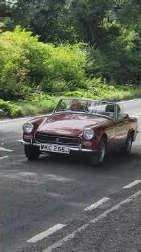 Delightful 1970 MG Midget showingwhat it can do! For sale now at The Vintage Petrol Pump Garage.