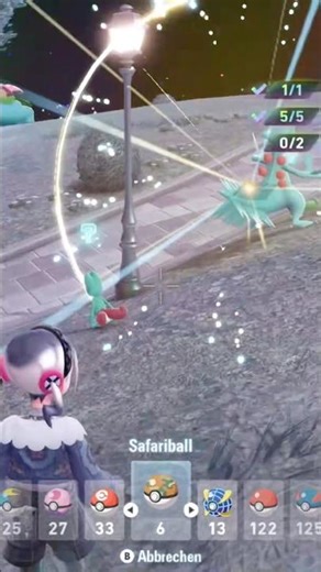 Shiny Treecko encounter Pokémon Legends: Z-A