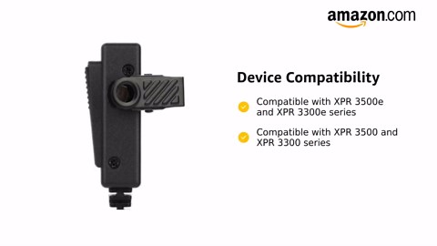 Motorola XPR 3500e/3300e Earpiece with Mic - Radio Earpiece for XPR 3300/3500 Walkie Talkies