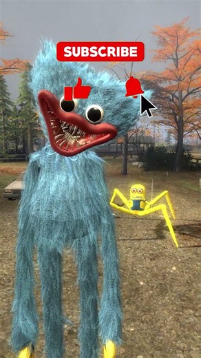 HUGGY WUGGY Vs. LABA-LABA MINION #shorts