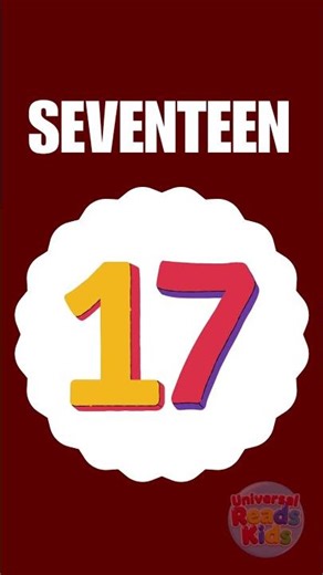 Learn Number 17 🤩 | Quick Counting for Kids