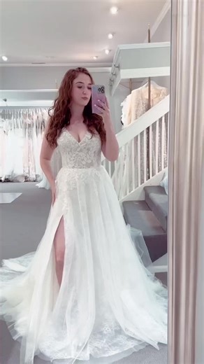 New and oh so beautiful ——— Book your Bridal Appointment at The Brides’ Shop today! . . . . . #thebridesshop #bride #bridalgown #wedding #weddingdress